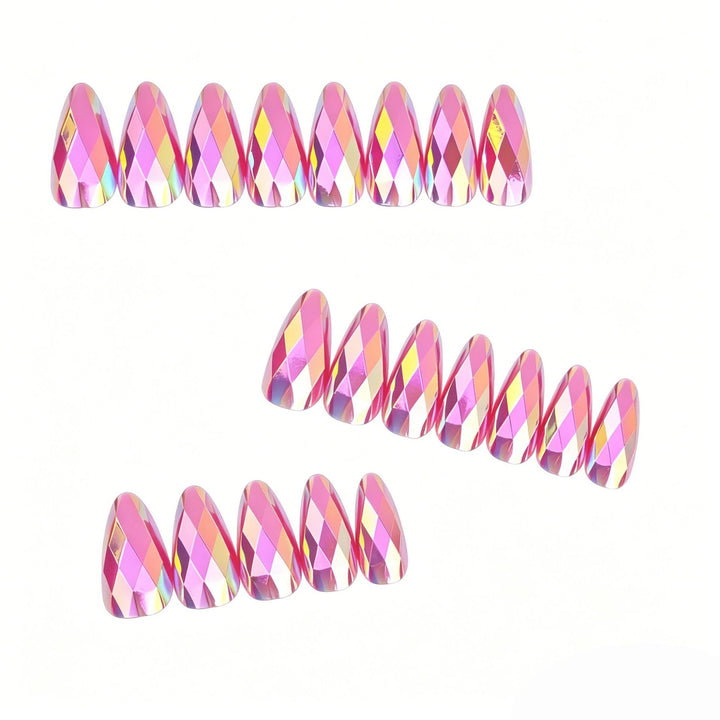 Glamorous Rhinestone Nail Enhancements Kalsten