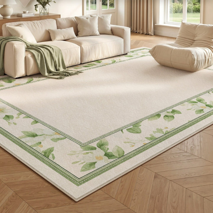 Floral Pattern Decorative Area Rug