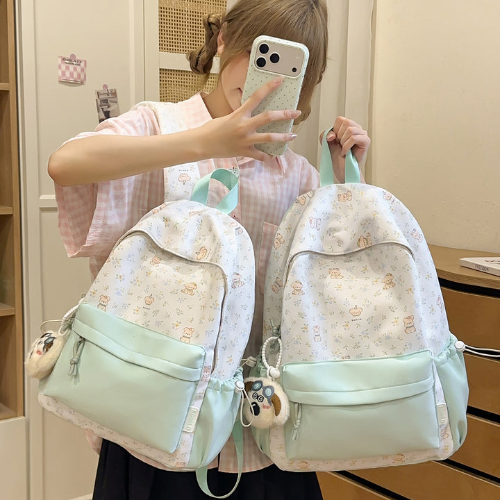 Cute Cartoon Animal Print Backpack Kalsten