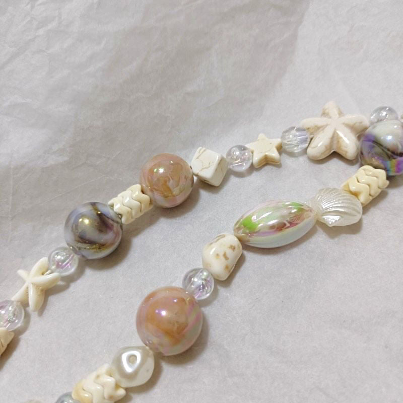 Sea-Inspired Beaded Necklace Kalsten