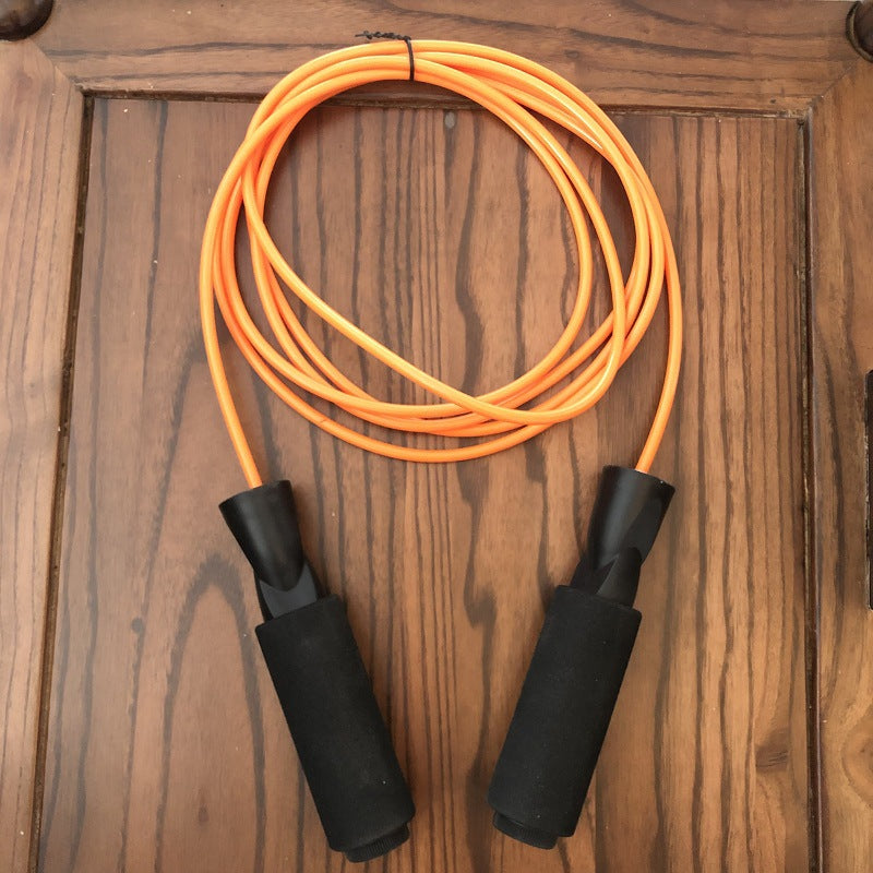 Jump rope with non-slip grips and adjustable cord Kalsten