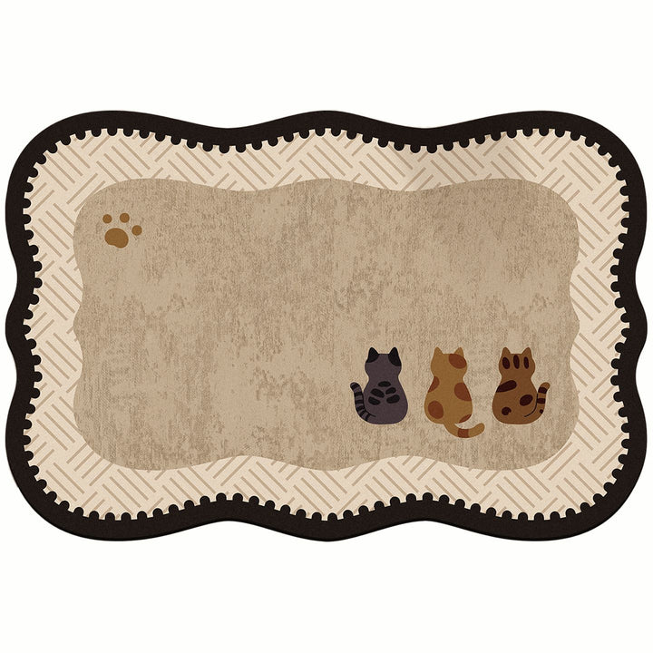 Cute Cartoon-Themed Area Mat