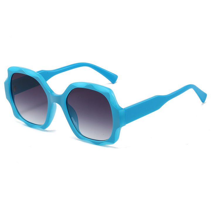 Fashion-Forward Hexagonal Frame Sunglasses Kalsten