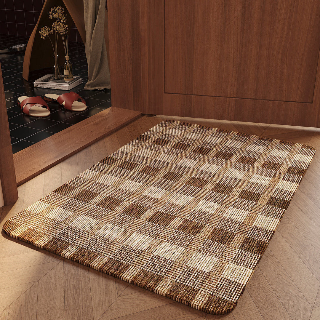 Geometric Pattern Decorative Entryway Mat