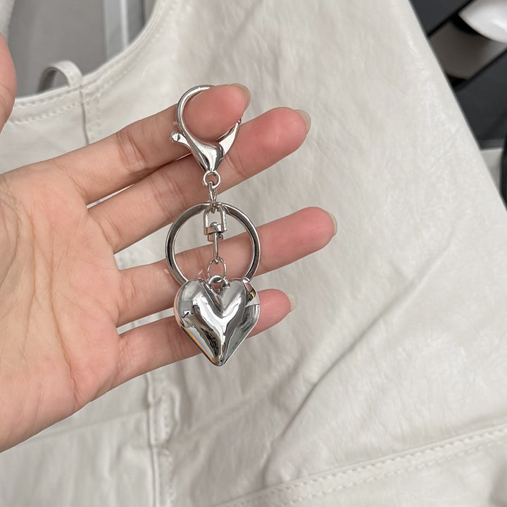 Heart-Shaped Metal Keychain Kalsten