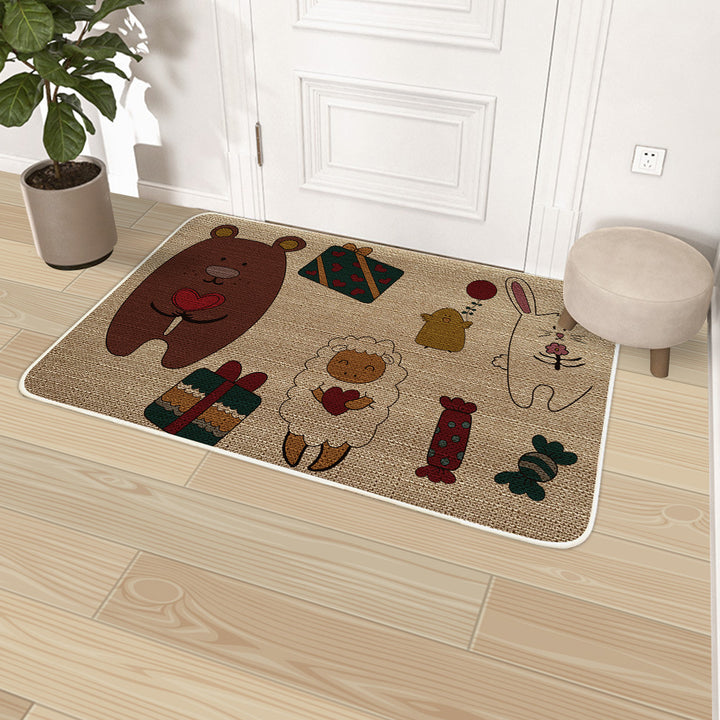 Whimsical Animal-Themed Area Rug Kalsten