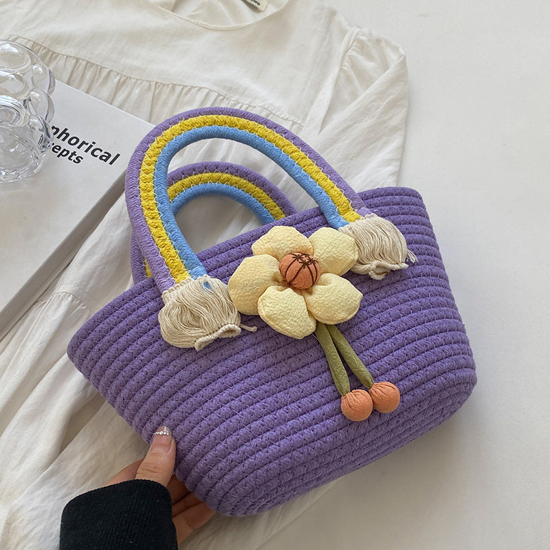 Decorative Crochet Handbag