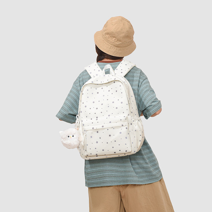 Stylish Polka Dot Casual Backpack Kalsten