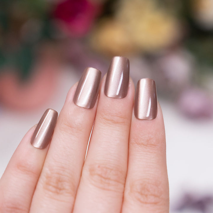 Glossy Press-On Nail Art  1791110921