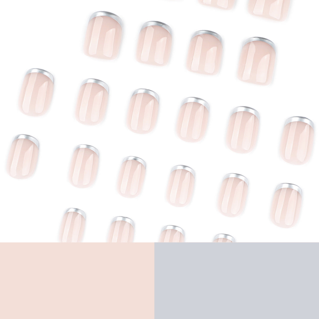 Elegant French-Tip Nail Art Kalsten