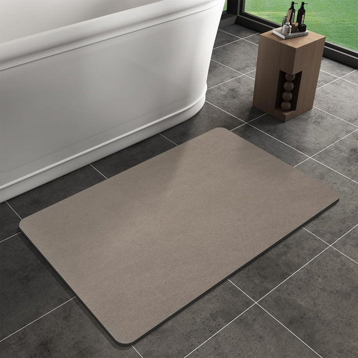 Luxurious Marble-Patterned Bath Mat Kalsten