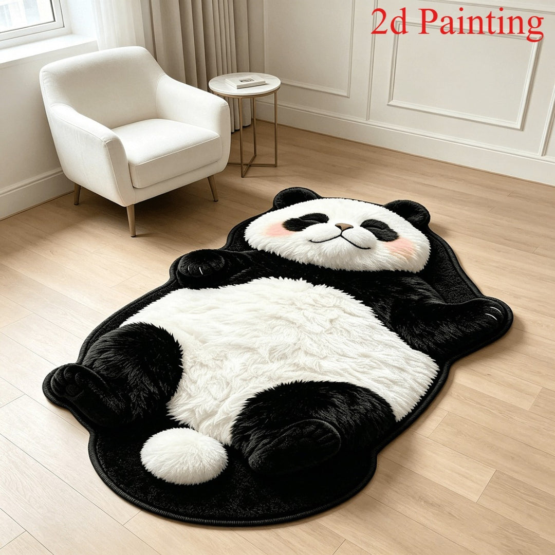 Cute Cartoon Dog Shaped Area Rug