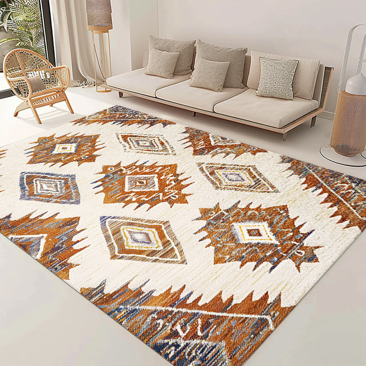 Bohemian Pattern Area Rug Kalsten