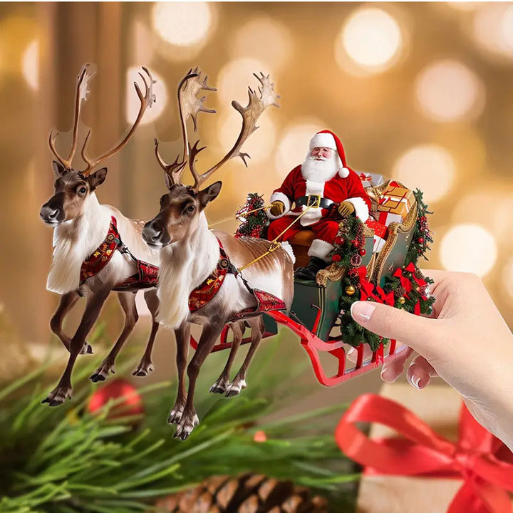 Christmas Themed Decorative Sleigh