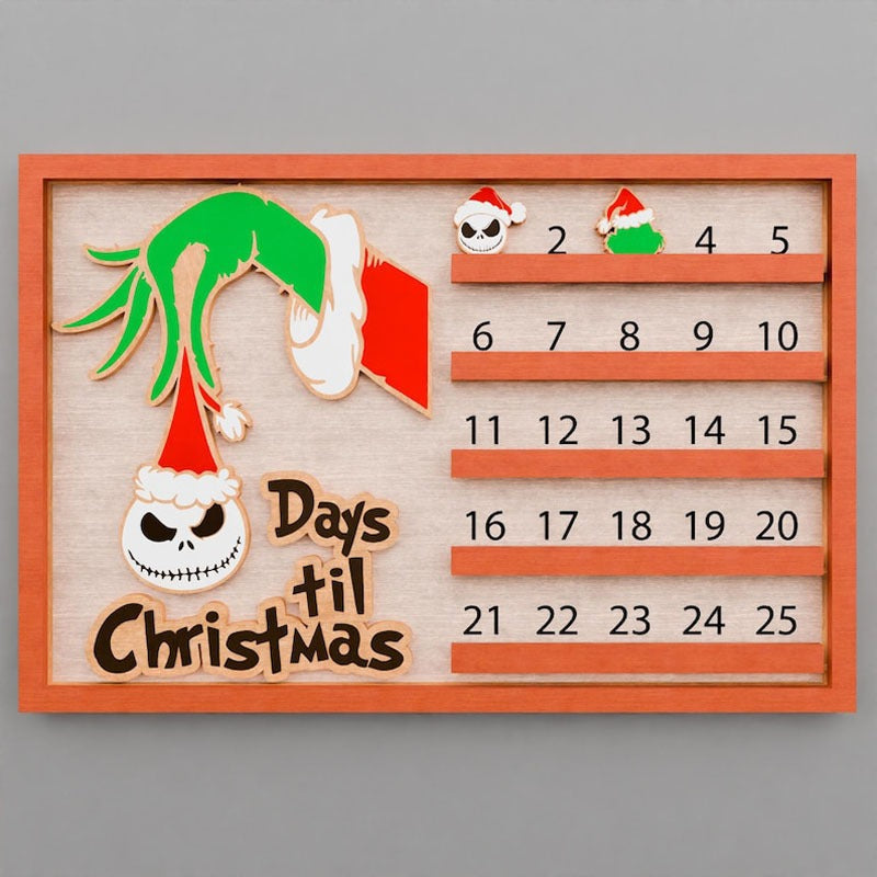 Advent Countdown Wall Decor