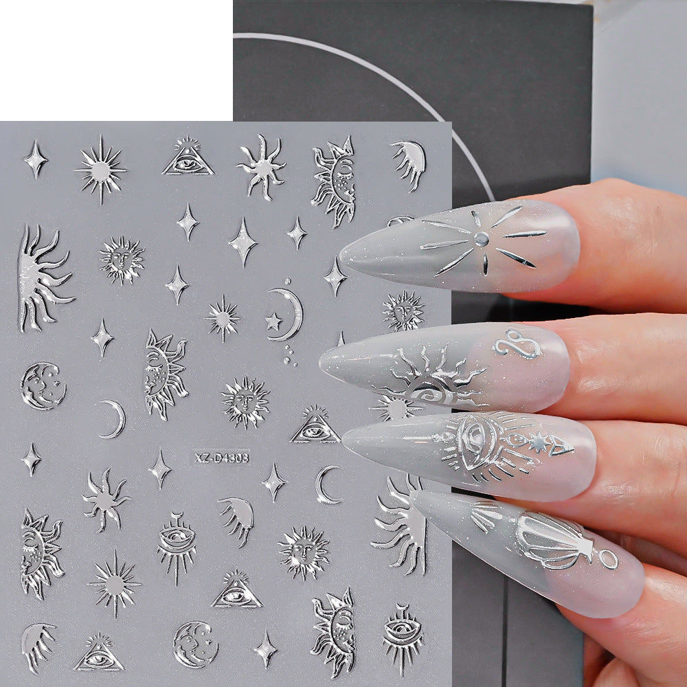 Nail Art Decorative Foil Stickers