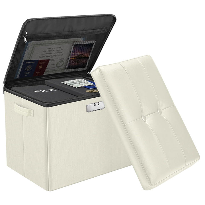 Multi-Functional Storage Ottoman with Hidden Compartment Kalsten