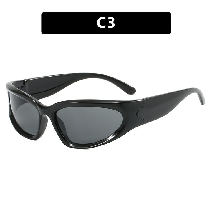 Women's sporty sunglasses with ergonomic design and polarized lenses Kalsten