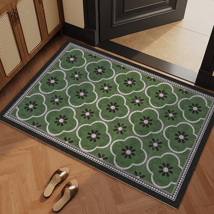 Elegant Geometric Pattern Entrance Mat