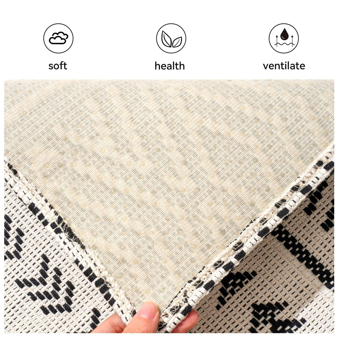 Geometric Pattern Kitchen Runner Mat