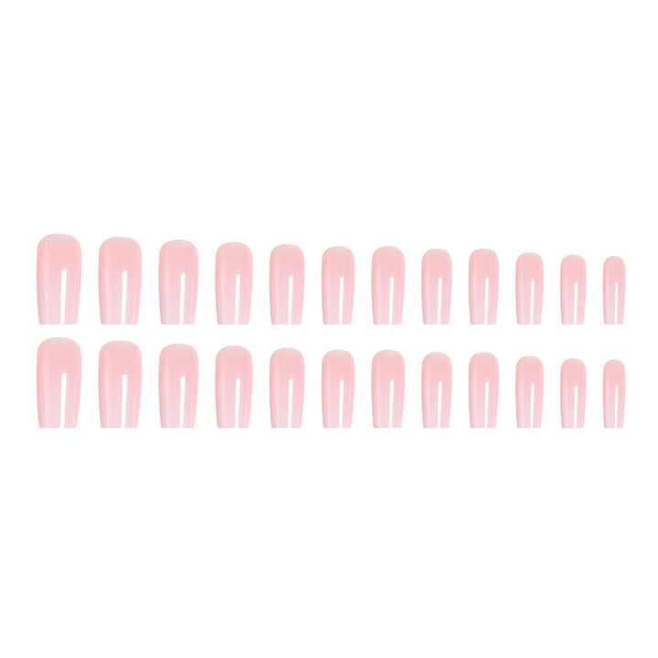 Elegant extension nails with ombre effect Kalsten