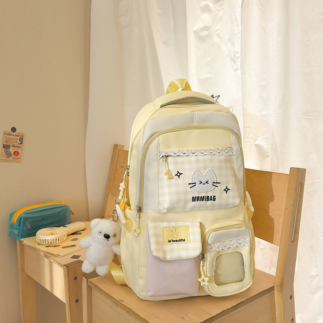 Stylish Multi-Functional Backpack with Cute Accents Kalsten