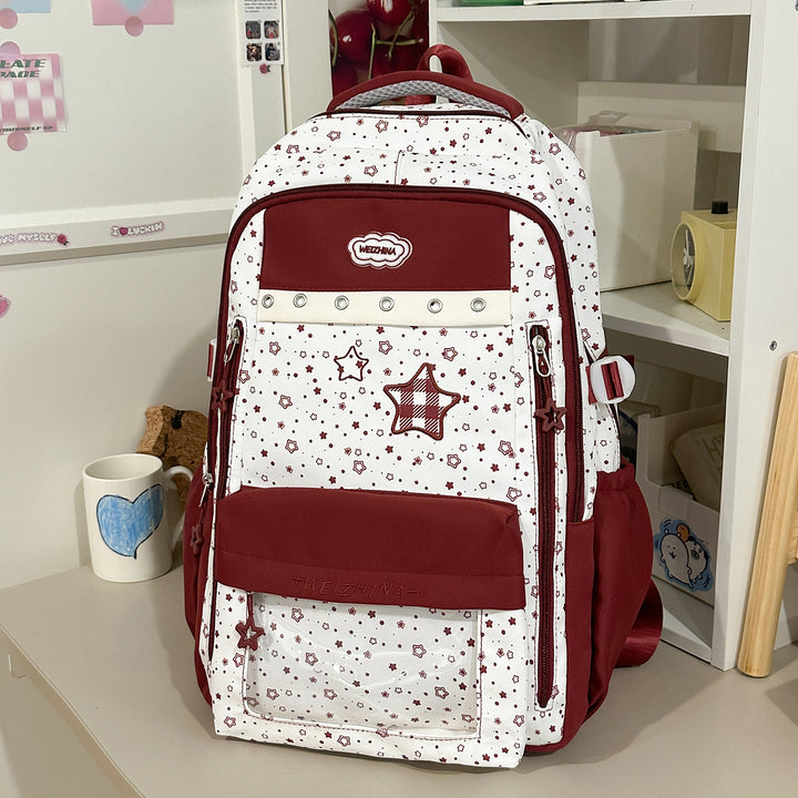 Transparent Pocket Backpack Kalsten