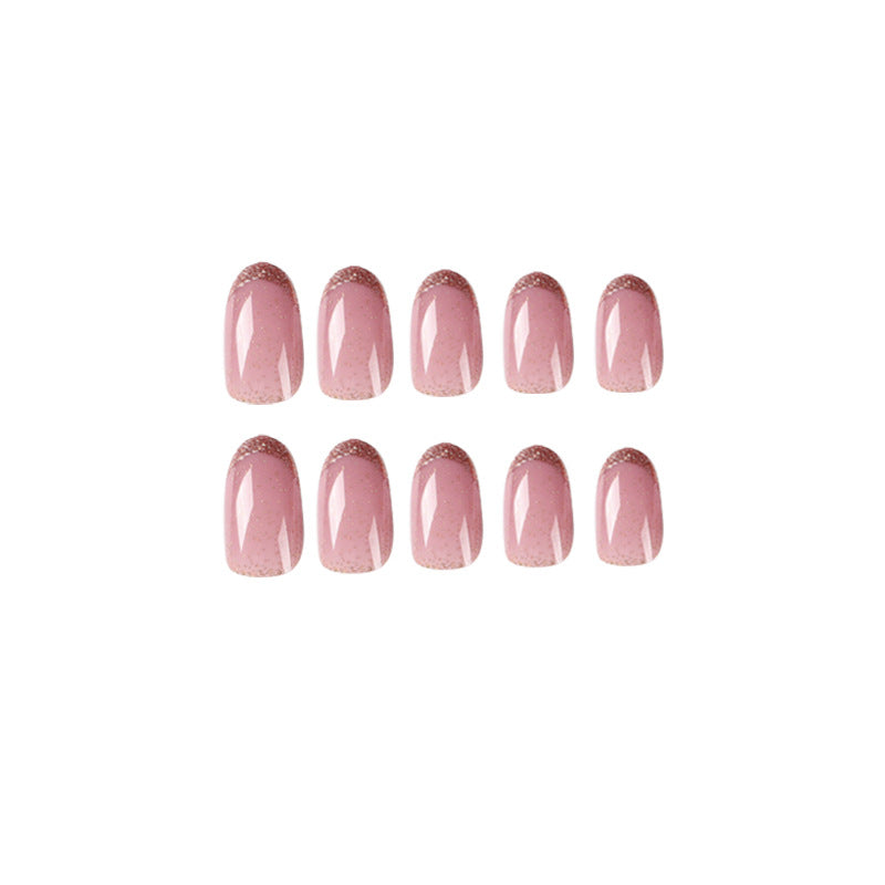 Artful Nail Art with Glitter Accents Kalsten