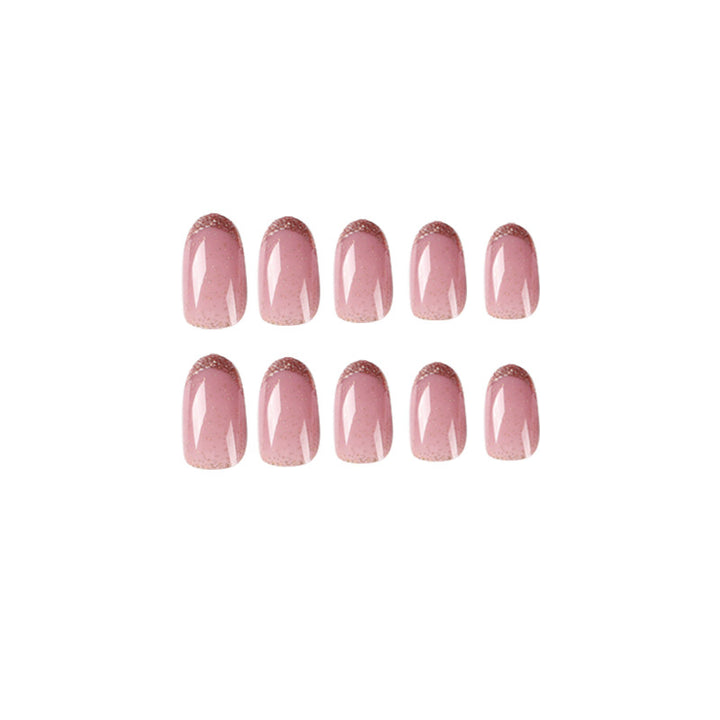 Artful Nail Art with Glitter Accents Kalsten