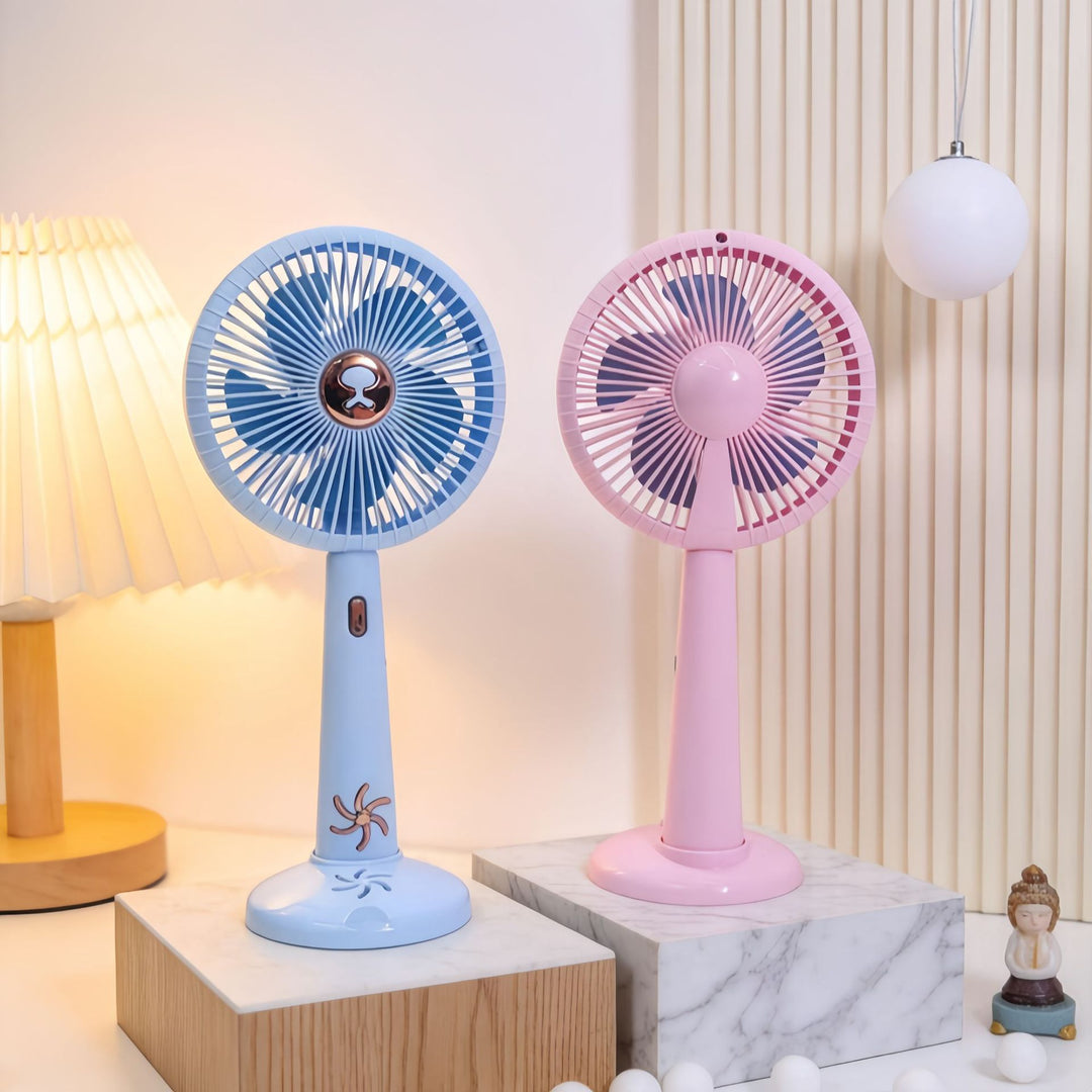 Women Portable Mini Fan with USB Connection and Flexible Design Kalsten