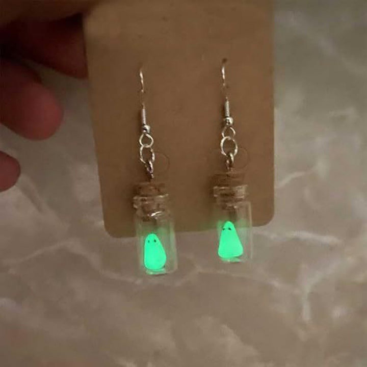 Ghost-In-A-Jar Dangle Earrings Kalsten