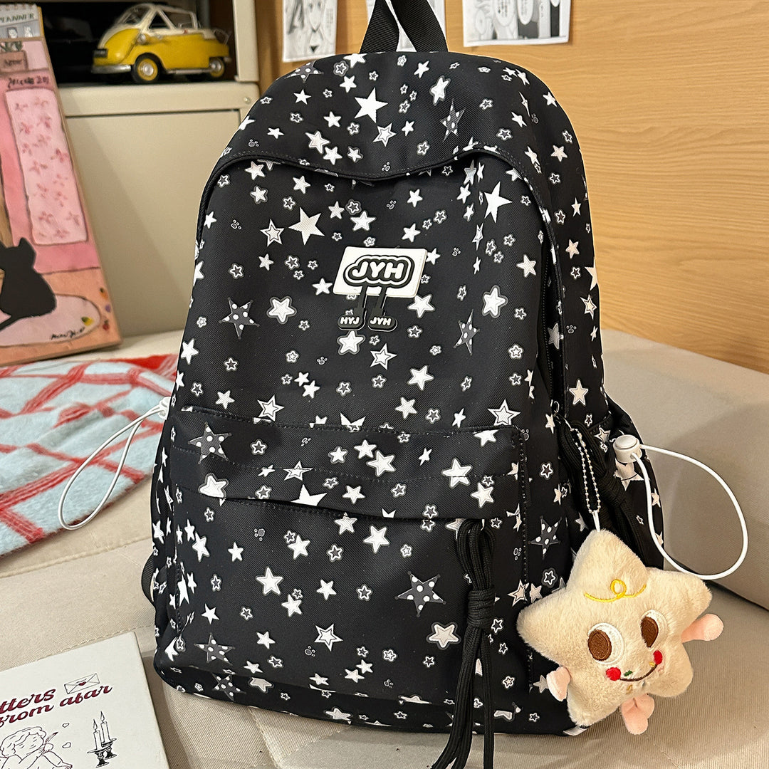 Stylish Star-Printed Backpack Kalsten 1791205440