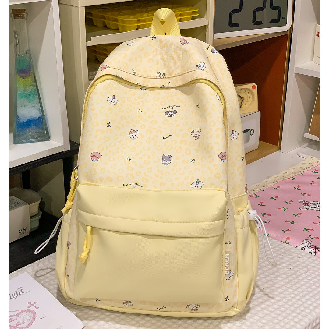 Cute Cartoon Animal Print Backpack Kalsten