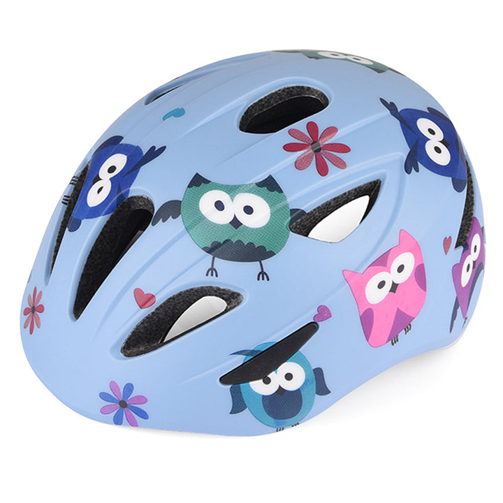 Children's bicycle helmet with enchanting owl design and optimal protection Kalsten