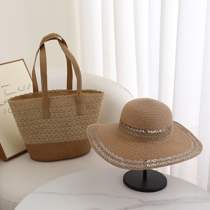 Beach bag and sun hat Kalsten