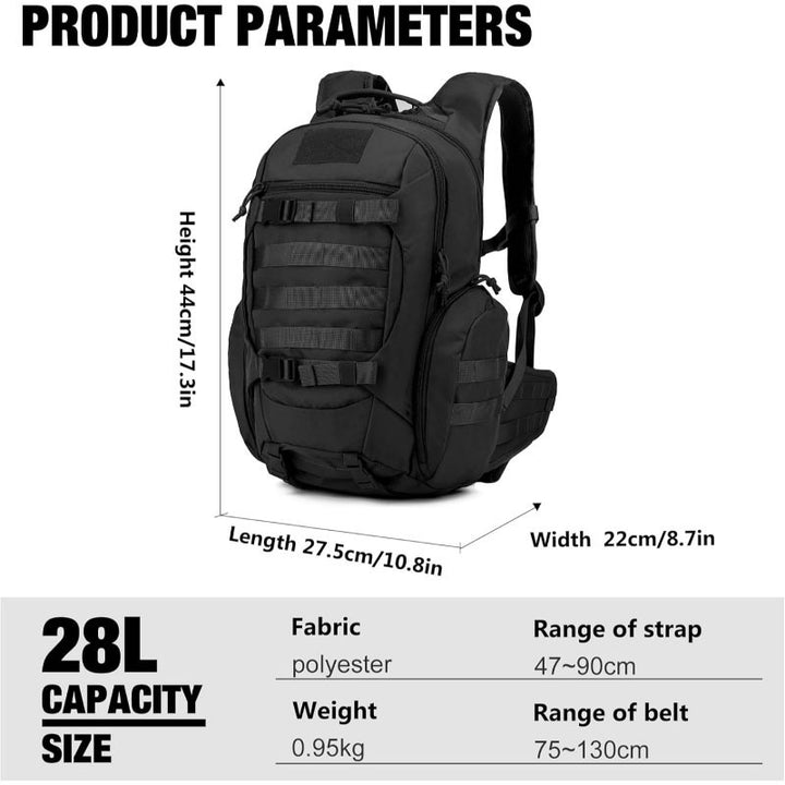Tactical Outdoor Backpack with Multiple Compartments Kalsten