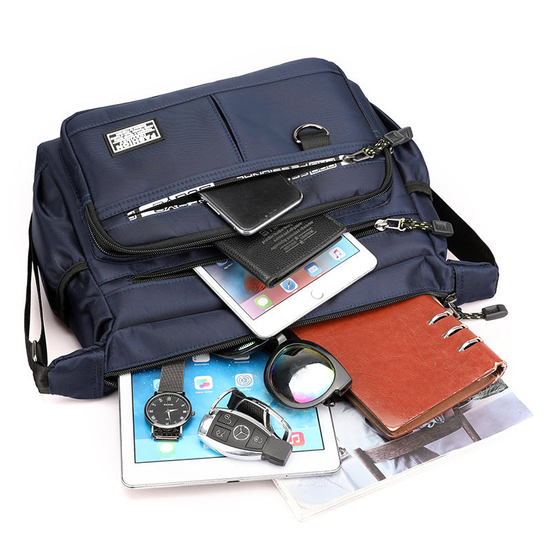 Multi-Pocket Professional Messenger Bag
