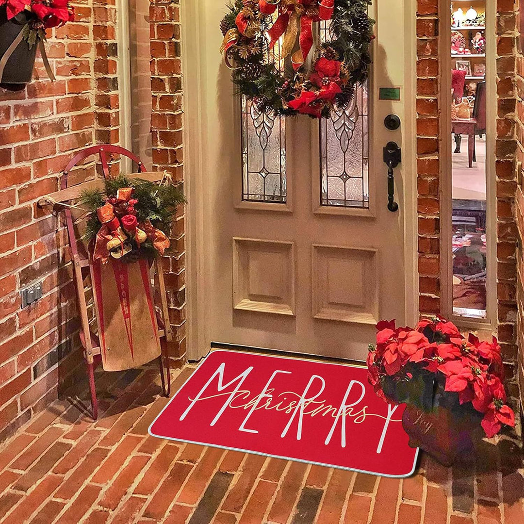 Festive Holiday Door Mat Kalsten