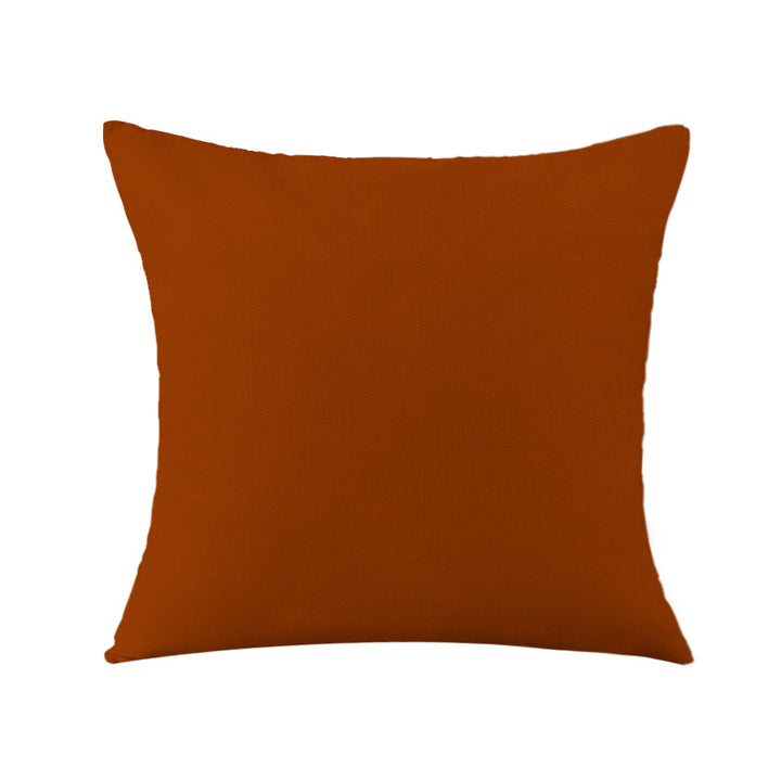 Women's cushion cover with textured fabric and warm earth tones Kalsten