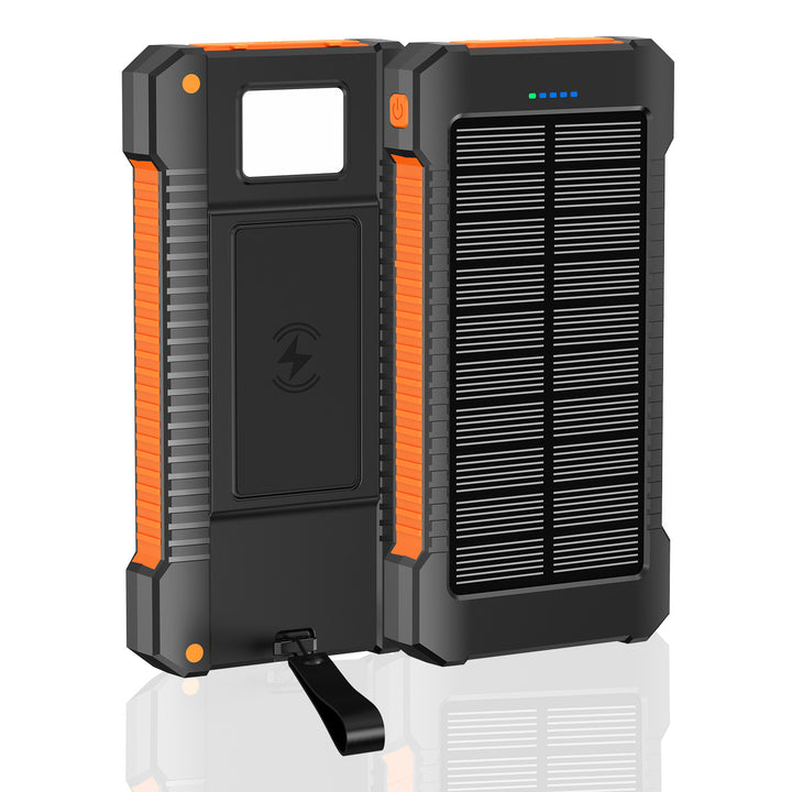 Robust Solar Power Bank with Integrated LED Light Kalsten
