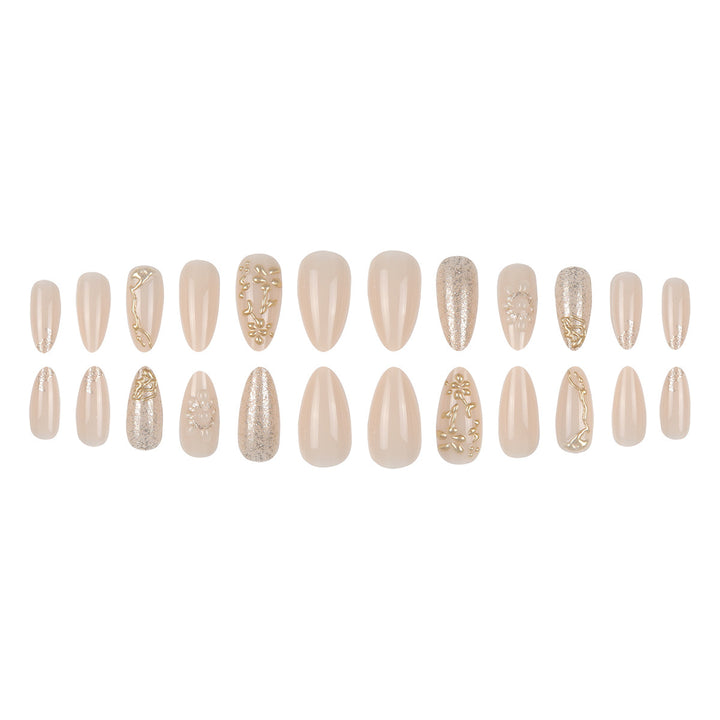 Decorative Press-On Nail Set Kalsten