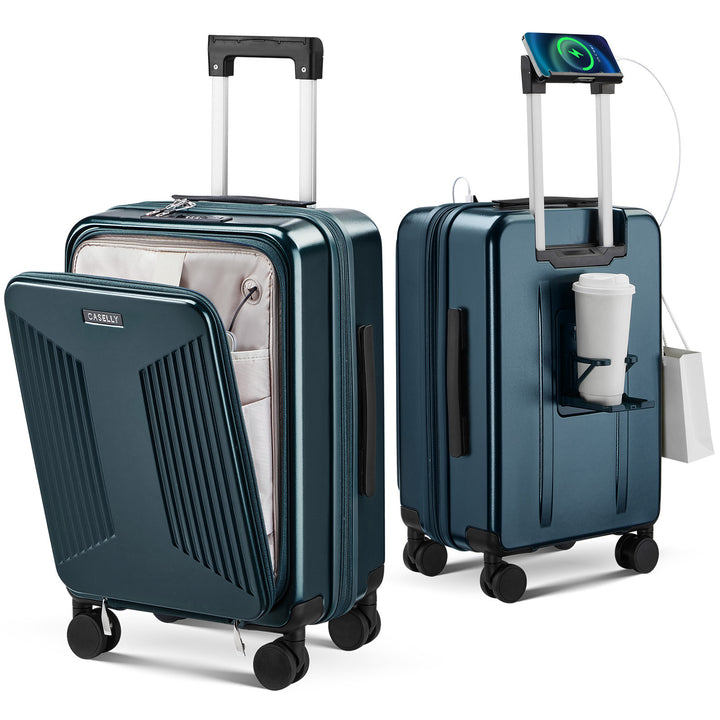 Unisex Smart Multi-Functional Carry-On Luggage Kalsten
