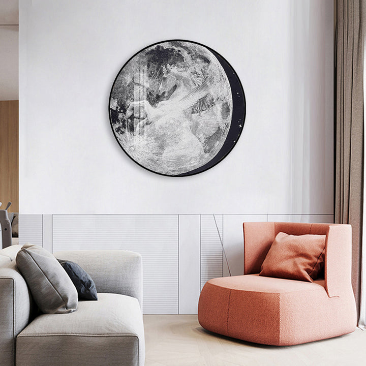 Artistic Unicorn Moon Wall Decoration