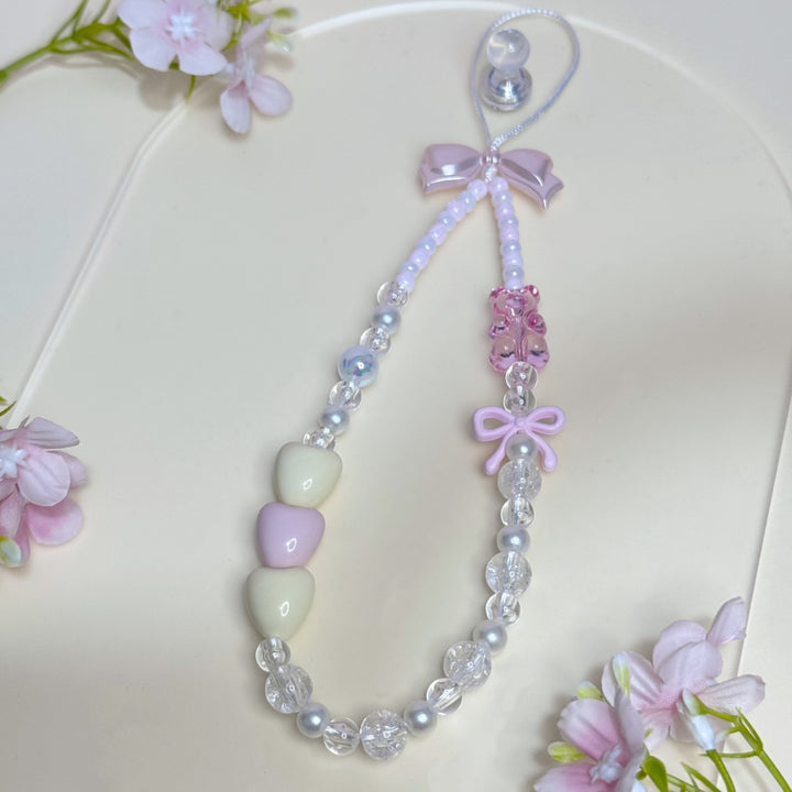Beaded Charm Phone Strap Kalsten
