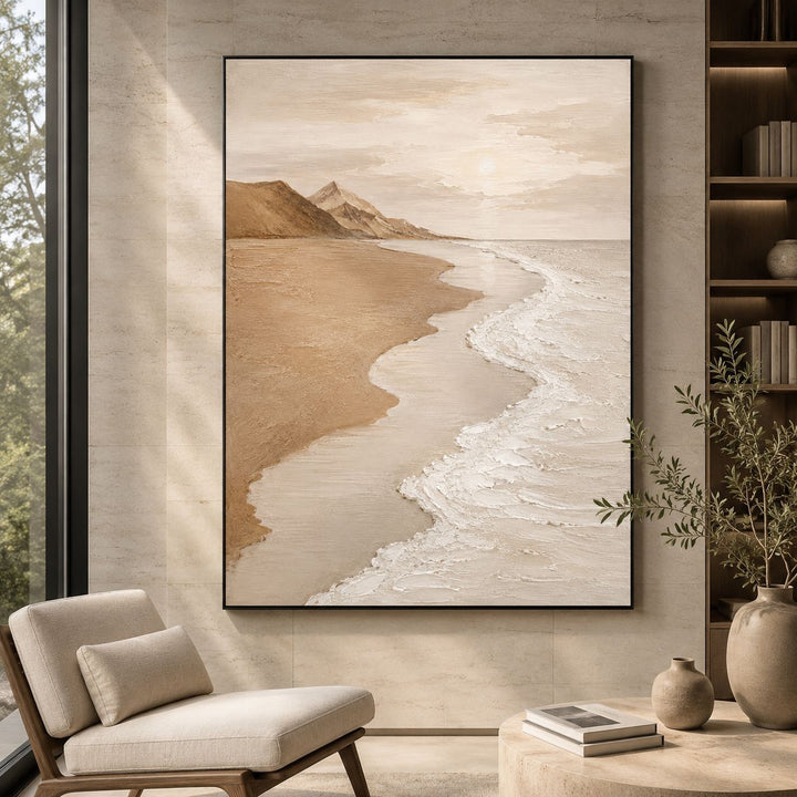 Abstract Seascape Canvas Artwork