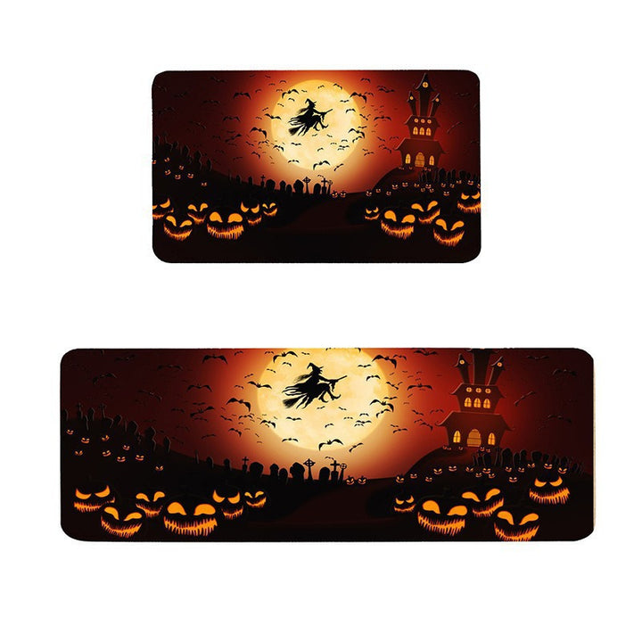 Halloween Themed Kitchen Mat Set