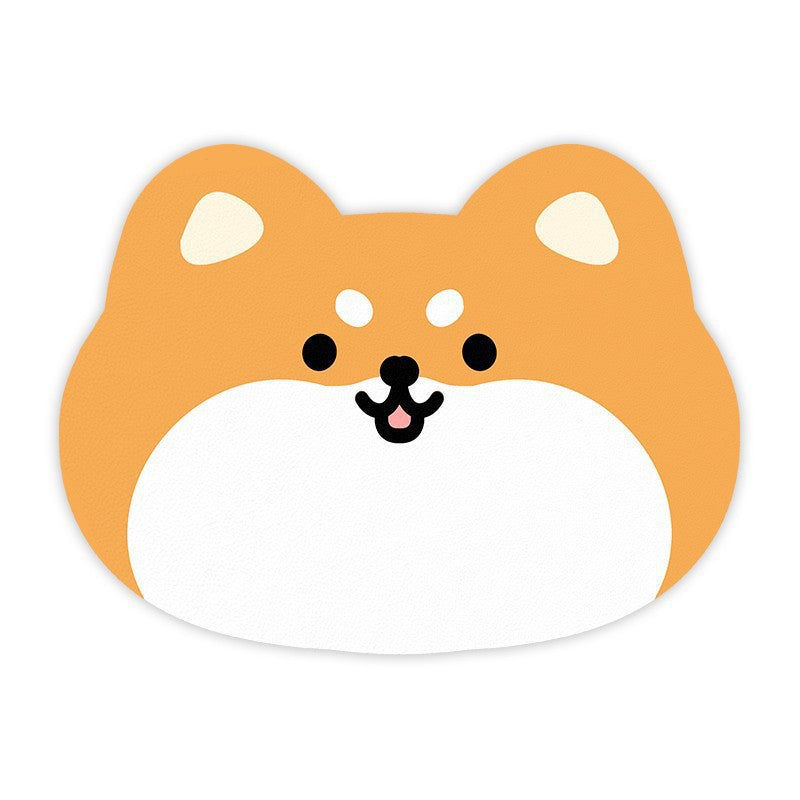 Cute Dog-Themed Area Mat