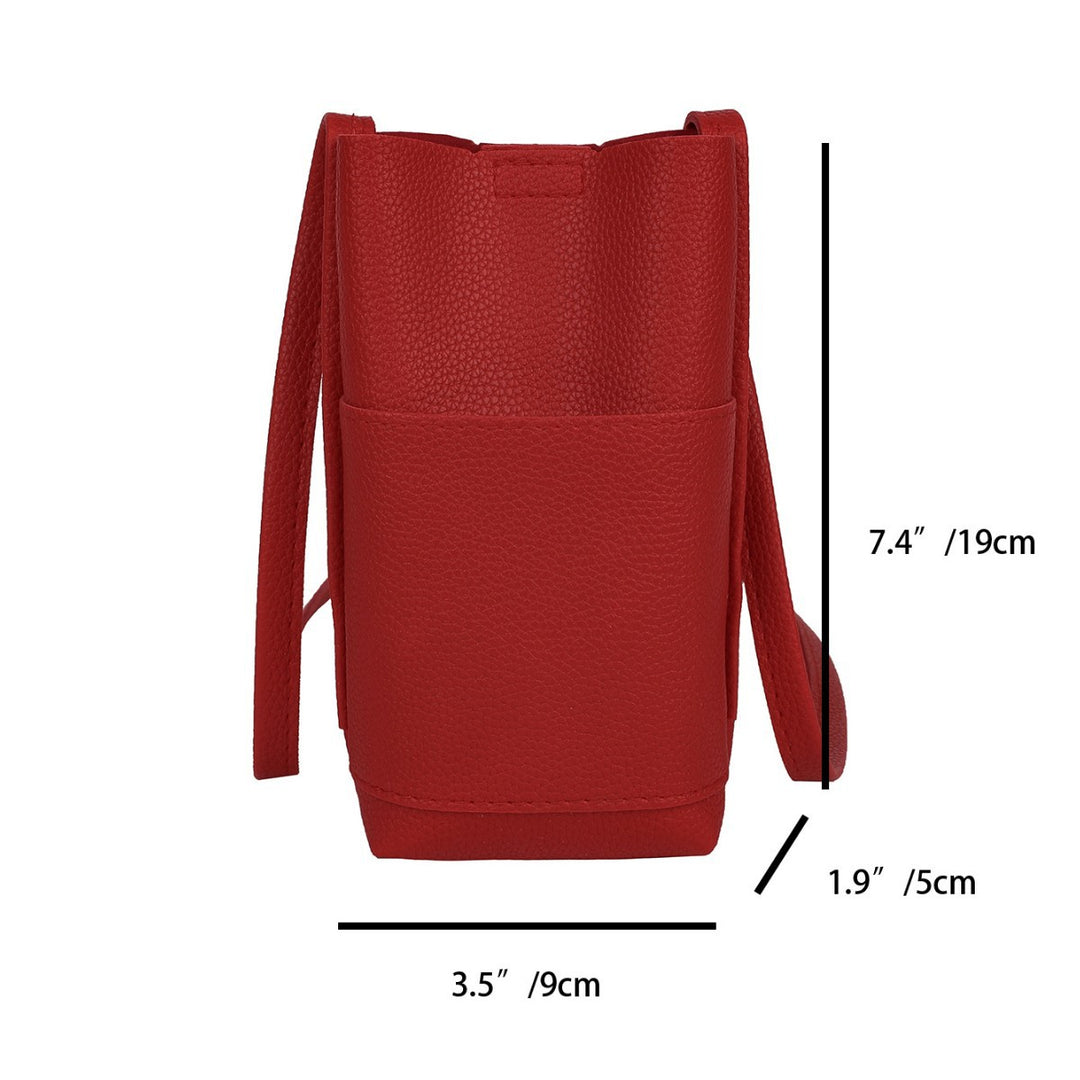 Minimalist Textured Crossbody Bag