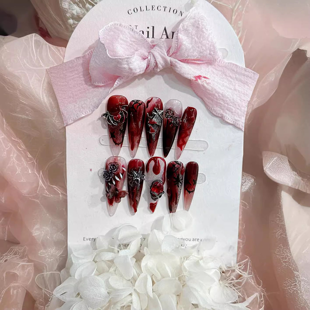 Artistic Press-On Nail Set