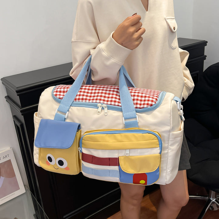 Sporty travel bag with multiple outer pockets Kalsten